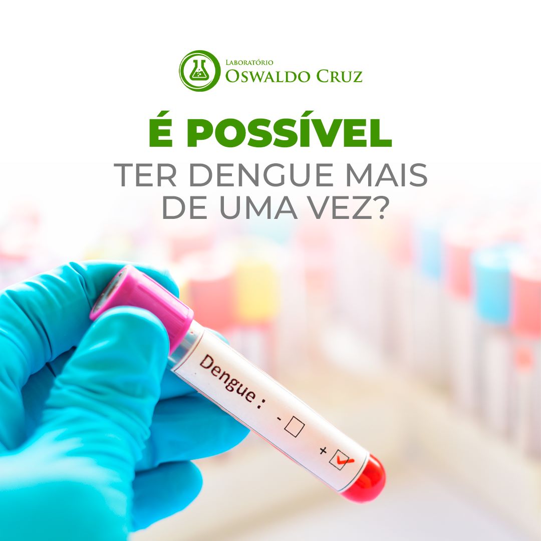POSSO TER DENGUE MAIS DE UMA VEZ?