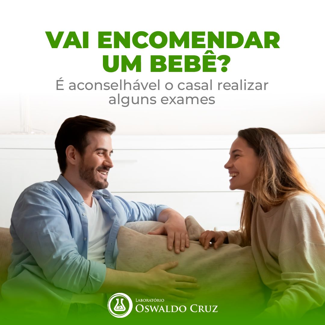 GESTAÇÃO: EXAMES NECESSÁRIOS ANTES DA GRAVIDEZ