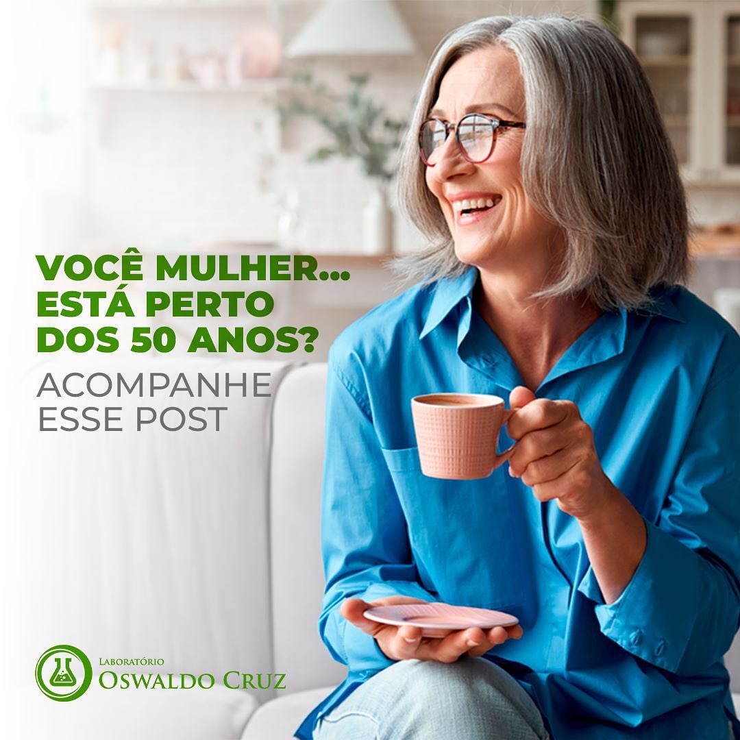 Para mulheres que estão próximas dos 50 anos