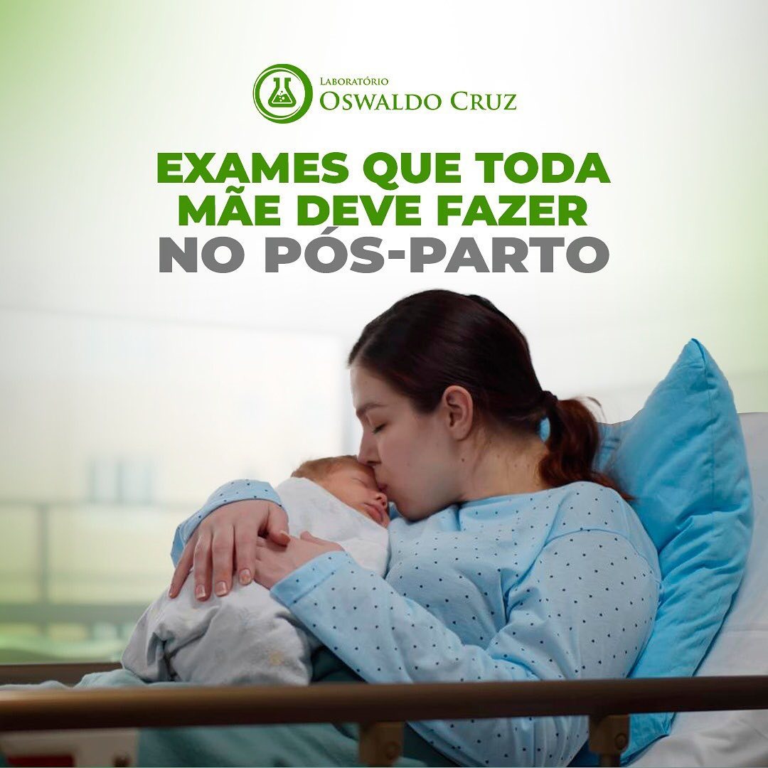 Exames que as mães devem fazer após o parto
